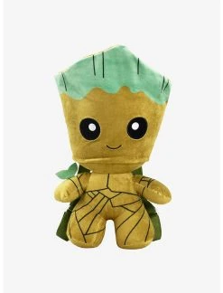Bioworld Marvel Guardians Of The Galaxy Groot Chibi Plush Backpack